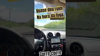 SAVEIRO CROSS A 220 kmh TOPSPEED youtubeshorts fyp funny shorts [upl. by Aihtenyc]