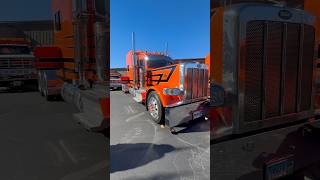 Peterbilt 389 srs national srs peterbilt peterbilt389 truckshow trucksforcharity trucking [upl. by Eniamraj]