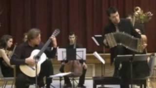 Jason Vieaux amp Julien Labro Piazzollas Double concerto for bandoneon guitar amp string orchestra [upl. by Ynnig]