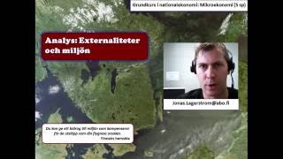 41 Externaliteter och miljön Grundkurs i nationalekonomi Mikroekonomi [upl. by Peggie]