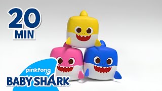 BEST Cube Toy Baby Shark Doo Doo Doo  Compilation  Toy for Kids  Baby Shark Official [upl. by Llerrud642]