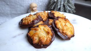 Knusprige Plätzchen mit Mandeln und Schokolade ✨ Weihnachtsplätzchen Rezept [upl. by Nilrah]