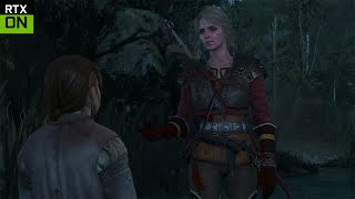 1440p60fps New REDKit Made Ciri Outfit Mod  NextGen Witcher 3 With RTX On [upl. by Orabelle]