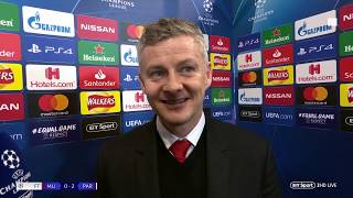 quotMountains are there to be climbedquot Ole Gunnar Solskjær reacts to his first Man Utd defeat [upl. by Gaylord94]