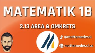 213 Area amp Omkrets Ma1b 20242025 [upl. by Ardnu973]