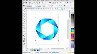 CorelDRAW Tutorial  Creative a Graphic design coreldesign coreldraw tutorial coreldrawtutorial [upl. by Yendroc]