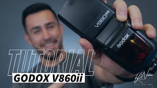 Godox v860ii Tutorial How to Trigger the v860ii  other Basics [upl. by Erich]