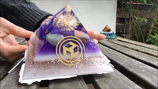 Orgonite met antahkarana als symbool [upl. by Onimod661]