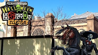 HHN and Coaster Progress Universal Studios Hollywood [upl. by Cele]