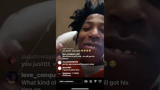 YNE Sosa jail live says YG Teck is FAKE [upl. by Soelch]