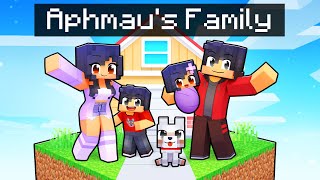 Having an APHMAU FAMILY in Minecraft [upl. by Anahsit]