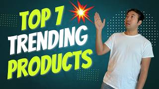 7 Trending Products to Explode Your Shopify Sales This Week [upl. by Affrica460]