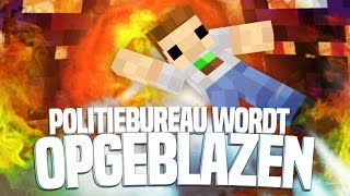 POLITIEBUREAU WORDT OPGEBLAZEN  Minetopia Life 23 [upl. by Bucher]