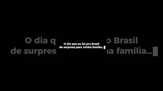 VOLTEI PRO BRASIL DE SURPRESA PRA MINHA FAMÍLIA 🥹⚽️ futsala futsal futsalplayer surpresa [upl. by Ybeloc]