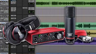 Recording with the Focusrite Scarlett 2i2 Studio Bundle  Warren Huart Produce Like A Pro [upl. by Anuayek94]