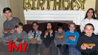 Octomom Nadya Sulemans 8 Kids Celebrate 14th Birthday with Vegan Donuts  TMZ [upl. by Ecirtram]