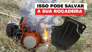 COMO DECARBONIZAR O ESCAPAMENTO DA ROÇADEIRA  Como limpar o escapamento PASSO A PASSO [upl. by Yboj]