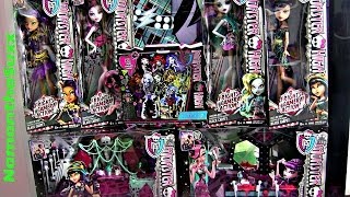 MONSTER HIGH FRIGHTS CAMERA ACTION BLACK CARPET HAULD [upl. by Viviyan]