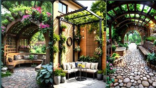 Garden Pergola Ideas Transform Your Outdoor Space into a Cozy Retreat [upl. by Haff380]