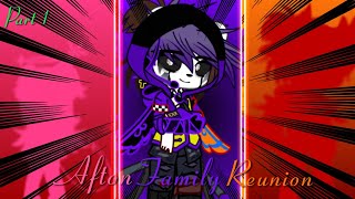 Afton Family Reunion  Part 1  Afton Family  FNAF  MY AU [upl. by Errised]