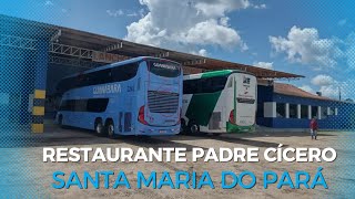 Restaurante Padre Cícero em Santa Maria do Pará busologo viajeguanabaraoficial bus boaesperanca [upl. by Courcy]