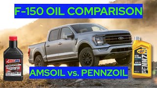 What is the Best Oil for the F150 PowerBoost AMSOIL vs Pennzoil Analysis [upl. by Keefe132]