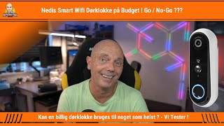 Nedis Smart Wifi Dørklokke Smartlife app  Dørklokke på budget [upl. by Palermo]