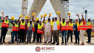 ECSECC Board of Directors visit Msikaba bridge project [upl. by Ojeillib30]