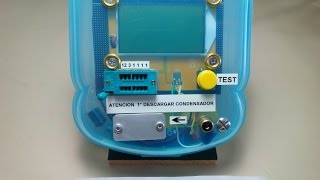 MONTAJE EN CAJA DEL COMPROBADOR MULTICOMPONENTES ESR Meter 12864 LCD [upl. by Nerehs573]