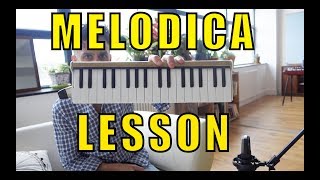 Your First Melodica Lesson  how to play the melodica for beginners  tutorial [upl. by Jepson849]