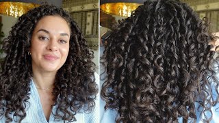 Locken trainieren  Mit dieser Stylingtechnik bekommst du perfekt definierte Locken  IamAniva [upl. by Oilut]