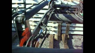 Handling Railroad Ties  Sleeper with JCB 416S and Palletforks [upl. by Husch829]