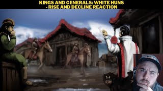 Kings And Generals White Huns  Rise And Decline Reaction [upl. by Atiuqam]