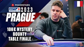 EPT Prague 2023 10K € MYSTERY BOUNTY – TABLE FINALE avec Benny amp Yu ♠️ PokerStars en Français [upl. by Stanleigh]