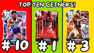 RANKING THE TOP 10 BEST CENTERS IN NBA 2K25 MyTEAM [upl. by Nolat]