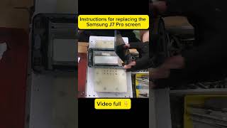 part 267  Samsung J7 Pro screen replacement guide [upl. by Ros]