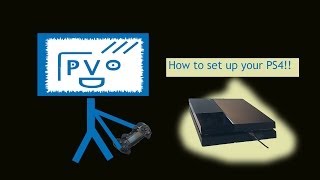 How To Set Up the PS4  Playstation 4 [upl. by Akierdna]