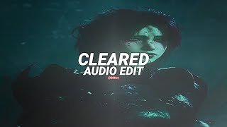 cleared tiktok remix  lilithzplugz edit audio [upl. by Winebaum]