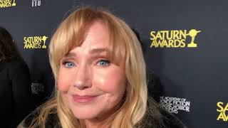 Rebecca De Mornay Risky Business at the Saturn Awards red carpet A Hollywood legend [upl. by Ardnikal735]