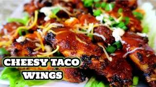 These taco chicken wings will change the way you eat wings [upl. by Leontina]