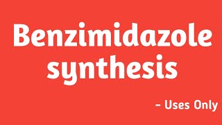 Benzimidazole synthesis [upl. by Domingo]