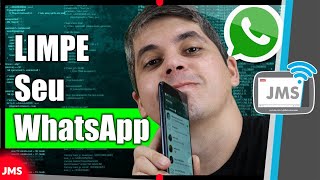 Como LIBERAR MUITO ESPAÇO no Android e iOS pelo WhatsApp [upl. by Saidnac898]