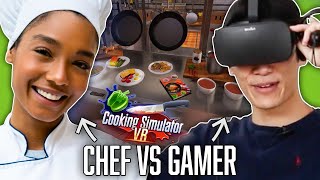 Chef vs Gamer in Cooking Simulator VR [upl. by Dripps]