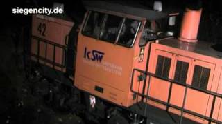 17112010 Siegener Kreisbahn entgleist [upl. by Atinreb]