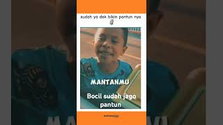 Bocil sudah jago pantun  Bang Opie kumis bisa kalah nih sama anak kecil pantun nya [upl. by Ebberta466]