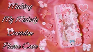 Making Sanrio My Melody Decoden Phone Case  Stardustcarts Philippines [upl. by Guttery]