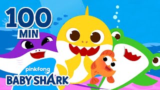 BEST Baby Shark Sing Along Songs  Compilation  Nursery Rhymes for Kids  Baby Shark Official [upl. by Kenton648]