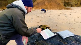 Plein Air Sketching  Godrevy Beach Cornwall [upl. by Terrance]