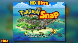 Pokémon Snap Title HD [upl. by Adnilrev23]