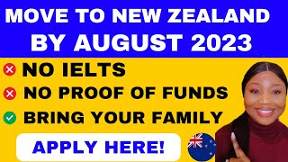 MOVE TO NEW ZEALAND IN 3 MONTHS AS A DIRECT PERMANENT RESIDENT NO IELTS  COME WITH FAMILY [upl. by Paryavi]